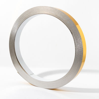 Amarillo 3D de aluminio de canal de carta bobina de 100 metros de material de canal