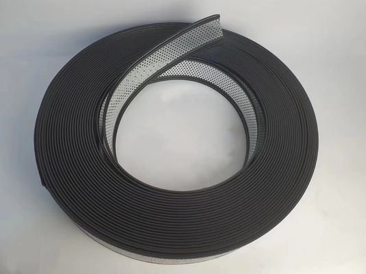 Capa de recubrimiento de plástico negro de aluminio mano doblada canal letra de recubrimiento de tapa