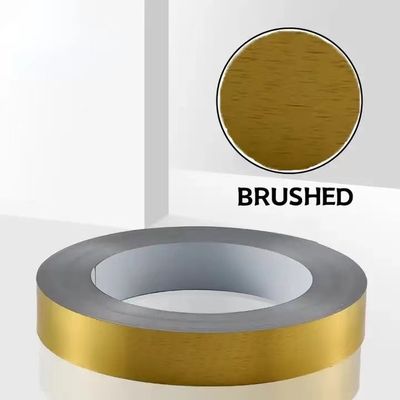 Material de canal anodizado de aluminio redondo