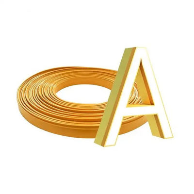3D Cable Letter Coil Proveedores de 40 metros de material de canal