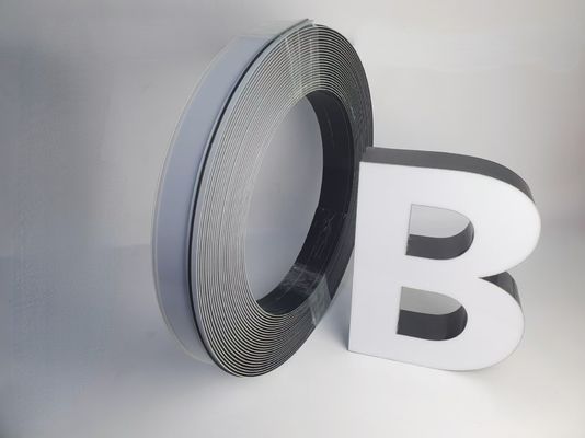 Capilla de recorte de borde de letra 1 mm Capilla de recorte de aluminio para letra de canal