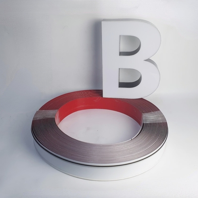 30m de cable eléctrico de la letra de la bobina de aluminio exterior tapa de recorte