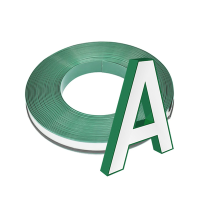 Verde 0,5 mm 0,6 mm Canalume de aluminio de los proveedores de la bobina de la carta del canal