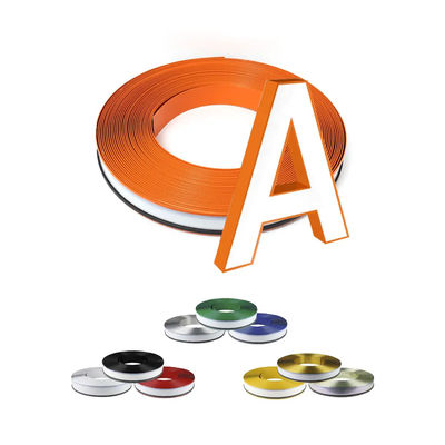 110 mm Canal de letras de corte 3D Letras de Canalume de aluminio