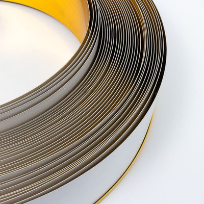 Capa de recorte de aluminio plegada única letras de 30 mm de ancho material de canal