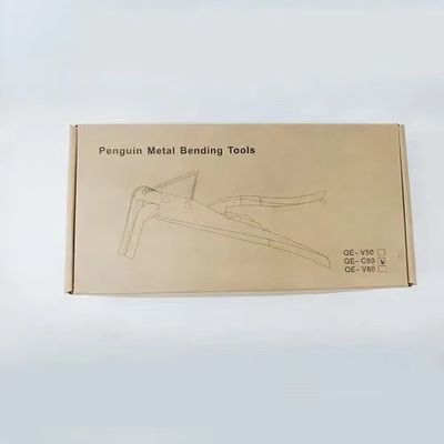 Forma de pingüino curva vertical curva curvadora manual tenazas de metal canal letra herramienta de flexión