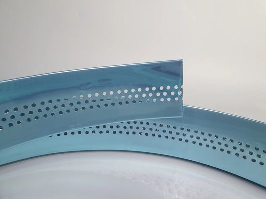 11 cm de ancho de la letra del canal de aluminio bobina con pegamento de la manera de instalación