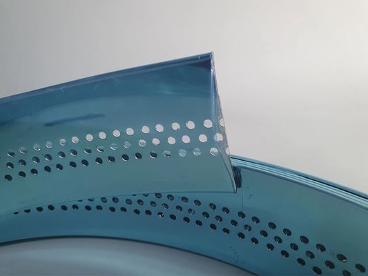 11 cm de ancho de la letra del canal de aluminio bobina con pegamento de la manera de instalación