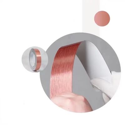 Círculo de cartas de canal de aluminio de oro duradero perfecto para cartas de canal