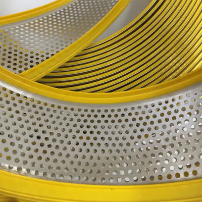 Cinturón de cinta de aluminio dorada con borde plegado de la señal de palabra de la cinta de bobina de aluminio cepillado