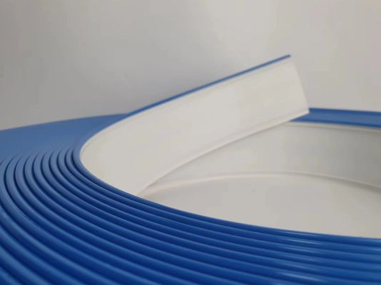 Tipo J personalizable tapa de recorte Rollos de mano Bend Color azul tapa de recorte de aluminio