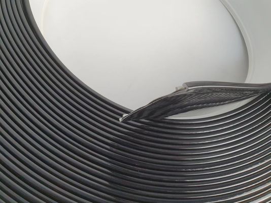 68MM 70MM 76MM 93MM Capa de recorte de bobina de aleación de aluminio en el canal negro Cap de recorte de letras