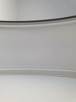 68MM 70MM 76MM 93MM Capa de recorte de bobina de aleación de aluminio en el canal negro Cap de recorte de letras