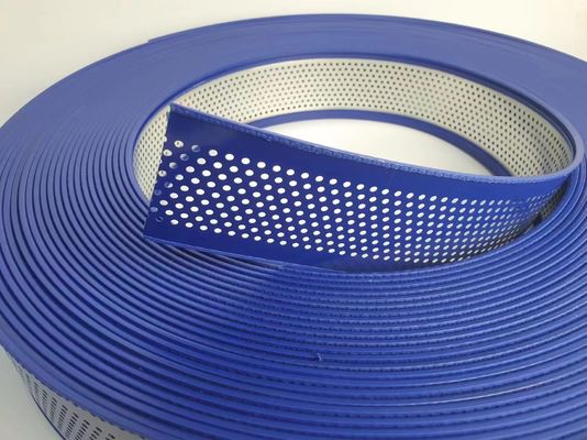 Capa de recorte de tira de aluminio para doblar a mano 50M longitud anchuras personalizables tapa de recorte de caucho