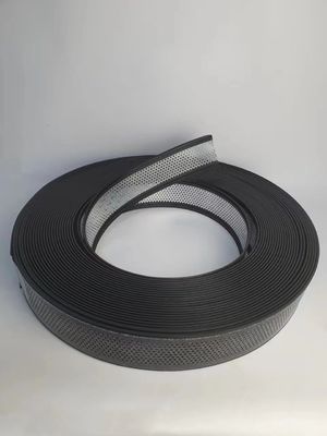 Capa de recorte de caucho de aleación de aluminio bobina de mano de flexión de recorte Caps de recorte de aluminio para la letra de canal