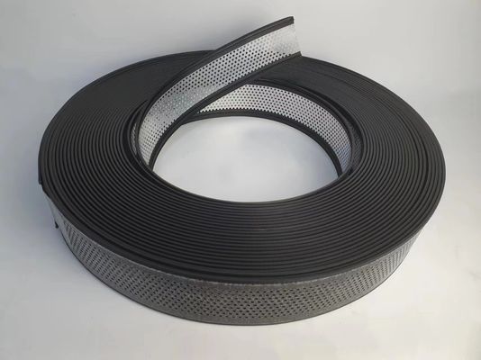 Capa de recubrimiento de plástico negro de aluminio mano doblada canal letra de recubrimiento de tapa