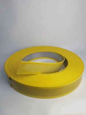 Capa de goma de aluminio Capa de recorte Amplia selección de colores amarillos Fácil de doblar borde de letra de canal