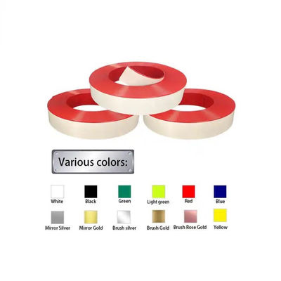 Embalaje personalizable Carta de aluminio con tapa de corte exterior con tapa de corte de canal