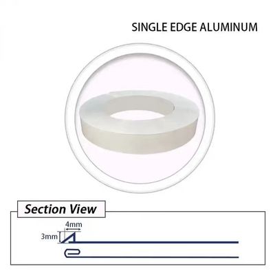 Aplicaciones de señalización Capón de corte de cartas de canal Capón de corte de aluminio plano para bodas