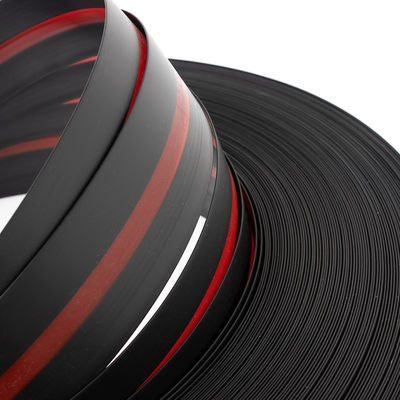 Negro Rojo 3D de luz lateral de paso de bandas de la señalización exterior de luz LED de la franja de canal letra