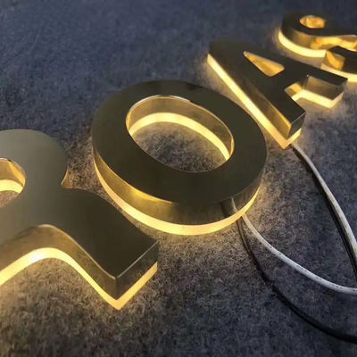Ahorro energético de luz de las señales de las letras de los canales de LED 12VDC Iluminación de las letras de LED al aire libre