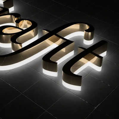 Diseños personalizados LED Letras de canal 50000 horas Letras de canal LED Signos