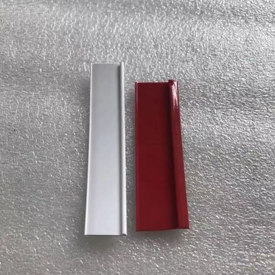1 pulgada de ancho de plástico de recubrimiento de tapa ABS del canal de la letra de borde disponible
